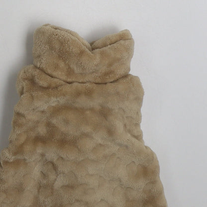 Fruit de ma passion  Girls Beige Animal Print  Gilet Jacket Size 18 Months   Button