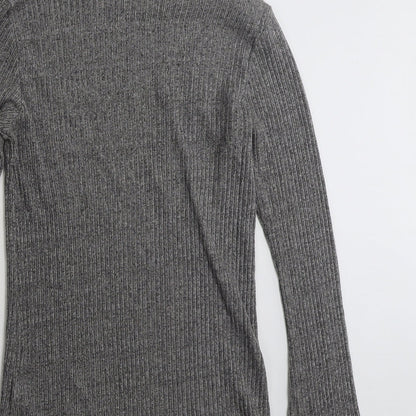 Womens UK Size M H&M Grey Pullover Jumper