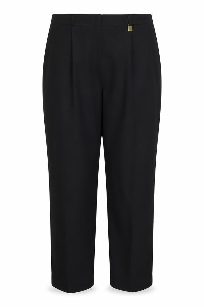 Womens UK Size 18 Classics Regular Fit  Black Trousers