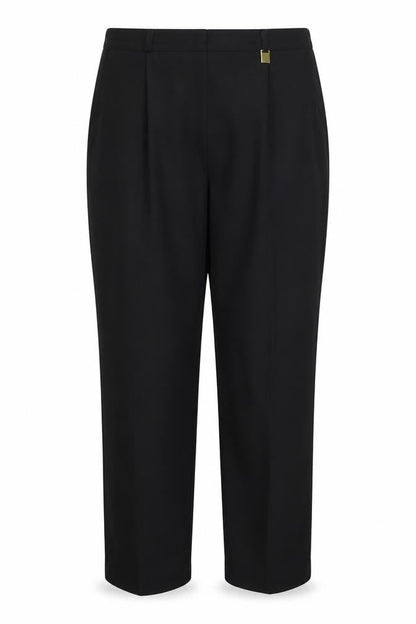 Womens UK Size 18 Classics Regular Fit  Black Trousers