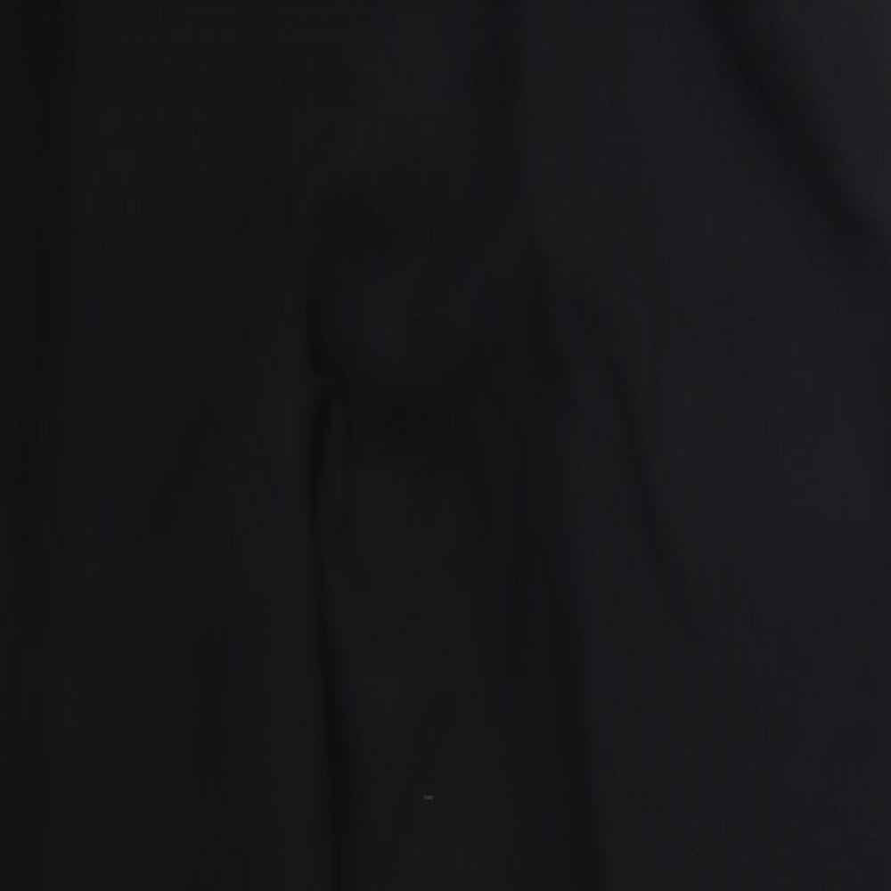 Classics Womens Black  Polyester Trousers  Size 18 L25 in Regular