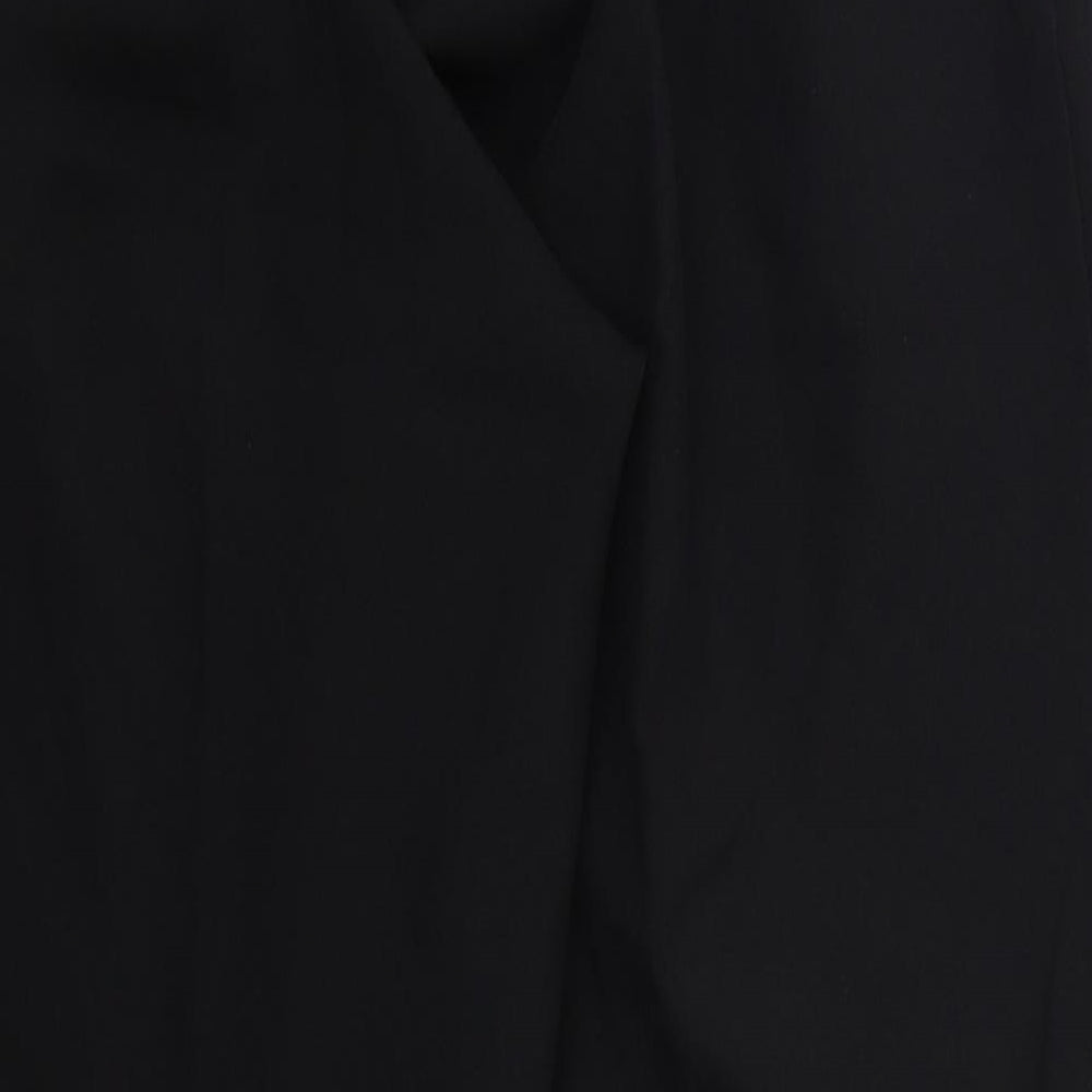 Classics Womens Black  Polyester Trousers  Size 18 L25 in Regular