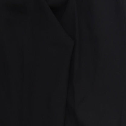 Classics Womens Black  Polyester Trousers  Size 18 L25 in Regular