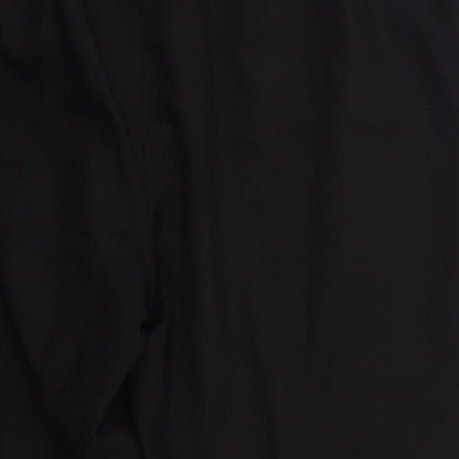 Bonmarché Womens Black  Polyester Trousers  Size 20 L23 in Regular