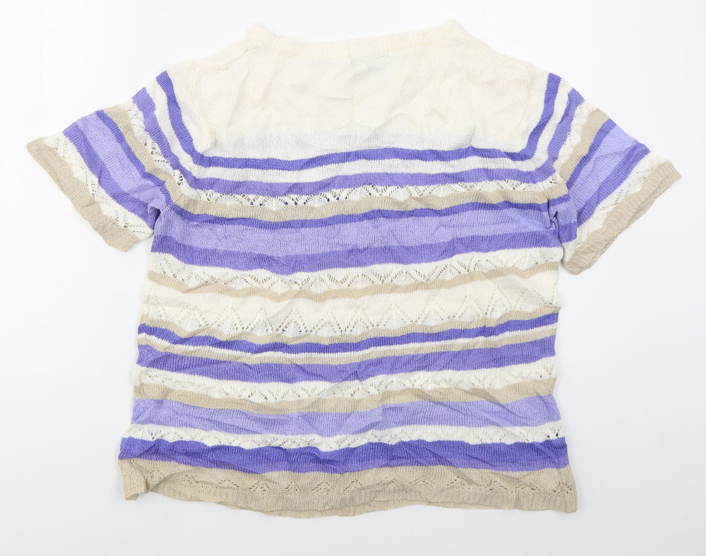 Womens UK Size M Bonmarché Blue Pullover Jumper