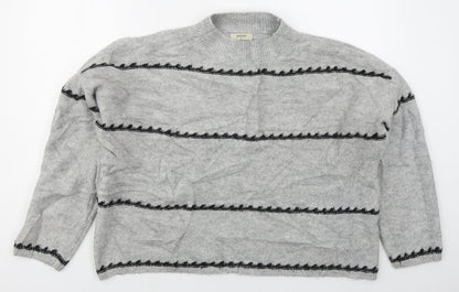Womens UK Size XL Matalan Grey Pullover Jumper