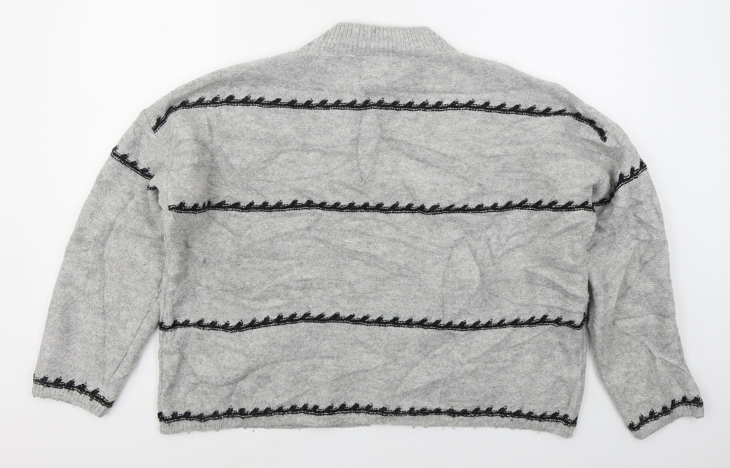 Womens UK Size XL Matalan Grey Pullover Jumper