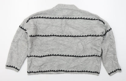 Womens UK Size XL Matalan Grey Pullover Jumper