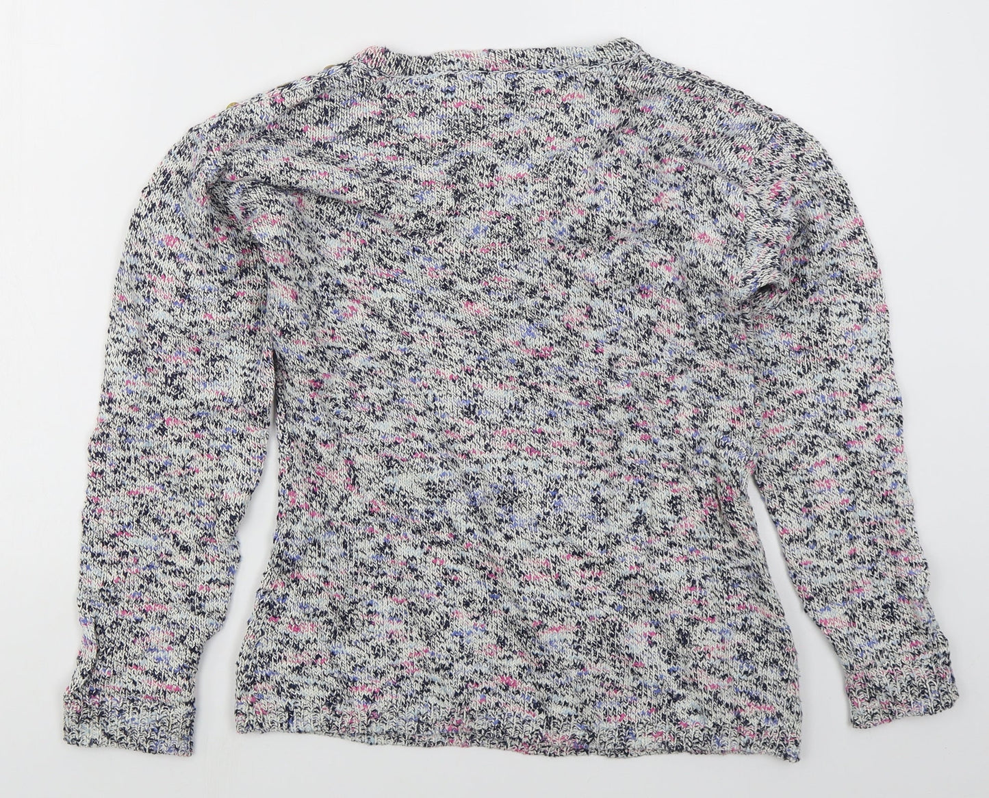 Womens UK Size M Country Casuals Blue Pullover Jumper