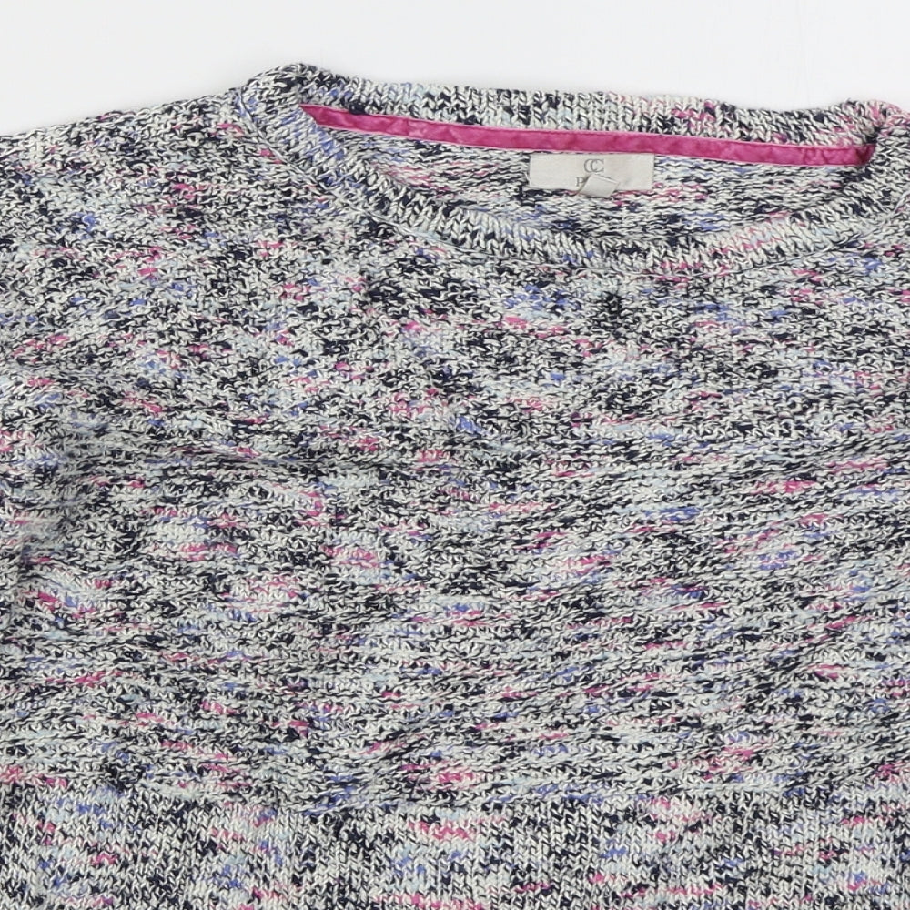 Womens UK Size M Country Casuals Blue Pullover Jumper