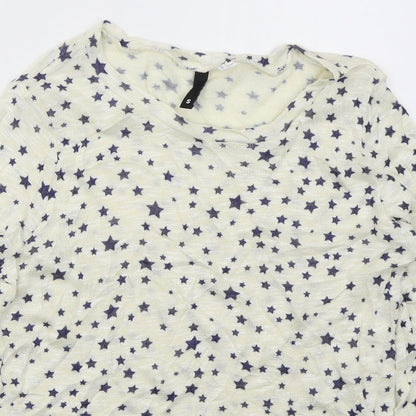 Womens UK Size S H&M Ivory Pullover Jumper