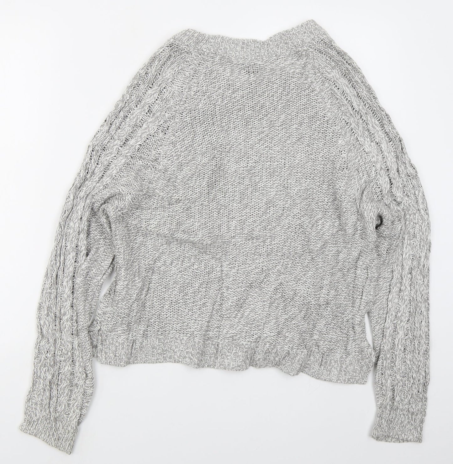 Womens UK Size M H&M Grey Pullover Jumper