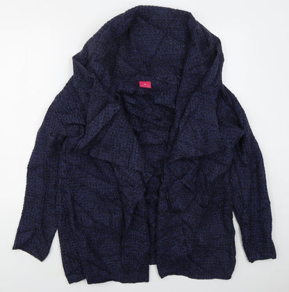 Womens UK Size 14 Together Blue Cardigan Jumper