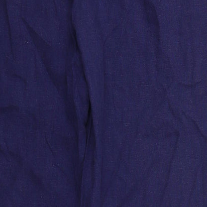 Womens UK Size 12 Very Regular Fit  Blue Trousers