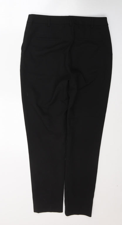 Womens UK Size 10 NEXT Regular Fit  Black Trousers