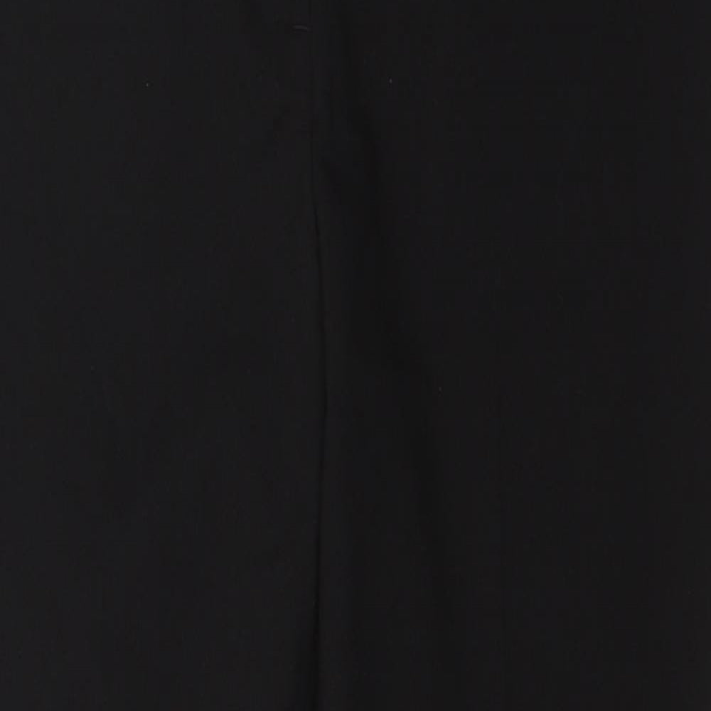 Womens UK Size 10 NEXT Regular Fit  Black Trousers