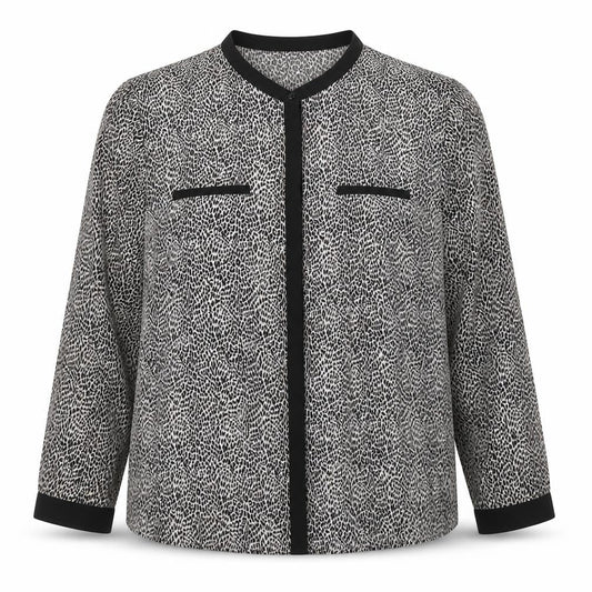 Womens UK Size 16 Dunnes Stores Black Basic Button-Up