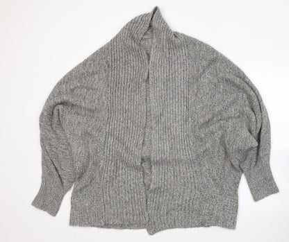 Womens UK Size 18 South Grey Cardigan Jumper