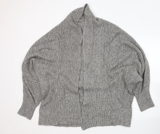 Womens UK Size 18 South Grey Cardigan Jumper