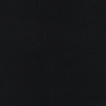 Womens UK Size S Gap Black Jersey T-Shirt