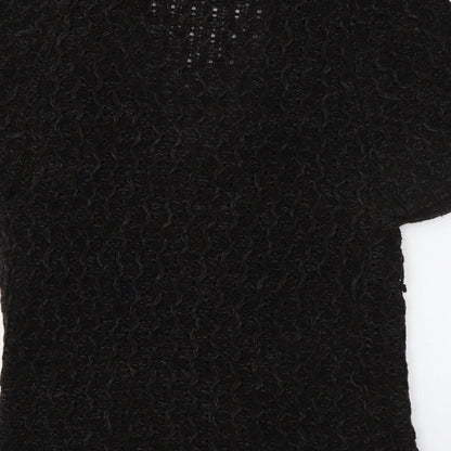 Womens UK Size 14 E-vie Brown Cardigan Jumper