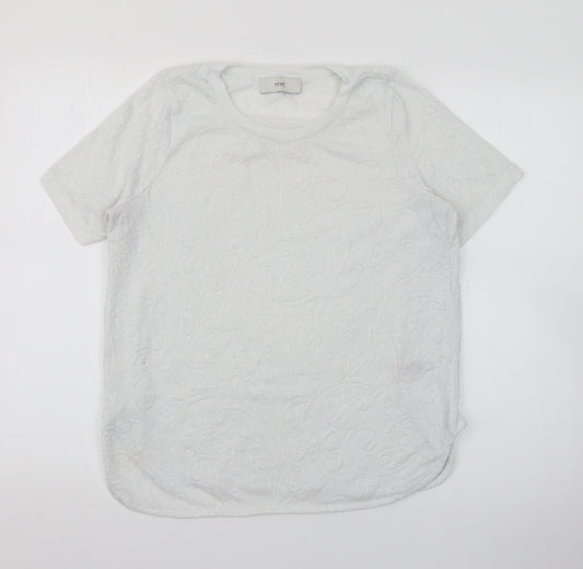 Womens UK Size 10 NEXT White Pullover Jumper