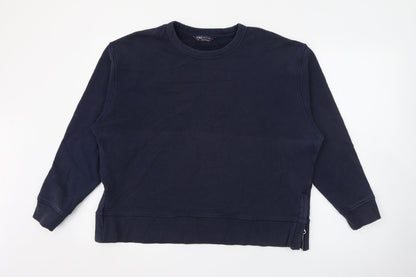 Womens UK Size 12 Marks and Spencer Blue Pullover Jumper