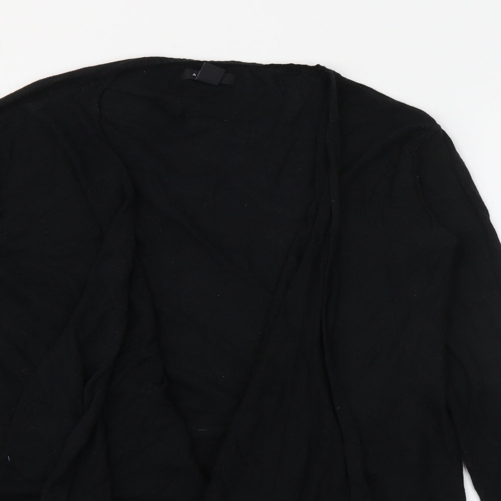 Womens UK Size XS Amisu Black Cardigan Jumper
