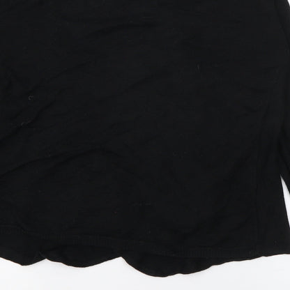 Womens UK Size XS Amisu Black Cardigan Jumper