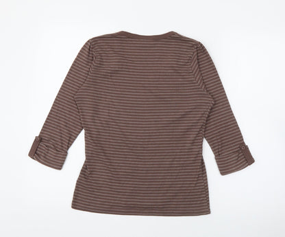 Womens UK Size 12 Principles Brown Pullover Jumper