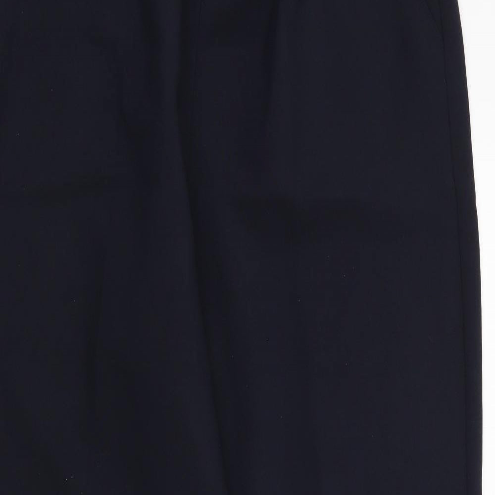 Cloassic Womens Blue  Polyester Trousers  Size 16 L23 in Regular