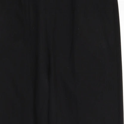 Classics Womens Black  Polyester Trousers  Size 16 L25 in Regular