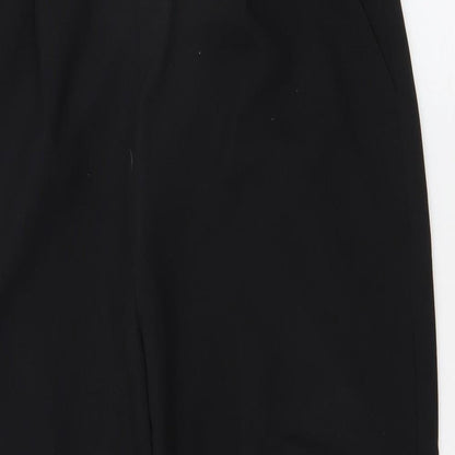 Classic` Womens Black  Polyester Trousers  Size 16 L23 in Regular