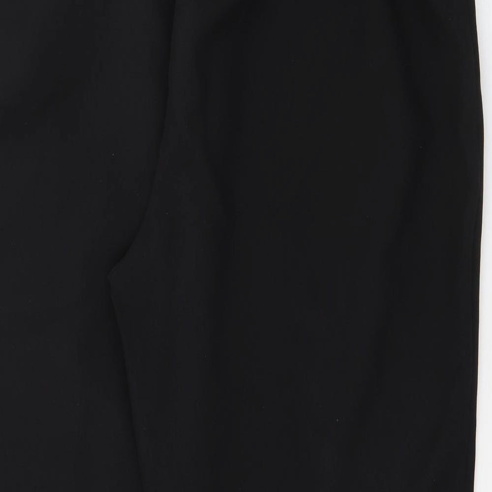 Classic` Womens Black  Polyester Trousers  Size 16 L23 in Regular