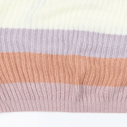 Womens UK Size 8 Missguided Multicoloured Pullover Jumper
