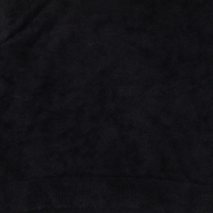 Brand and care label for Primark women’s black nylon pullover sweatshirt, size UK 10, pullover