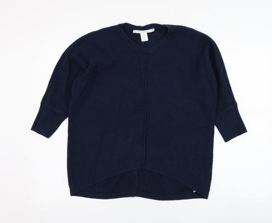 Womens UK Size S Max Studio Blue Pullover Jumper