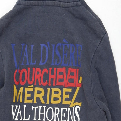 Mens UK Size XS Jack Wills Blue Pullover Hoodie