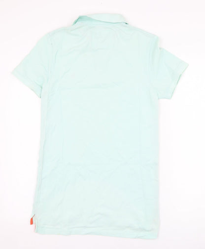 Jack Wills Mens Green  Cotton  Polo Size XS Collared Pullover