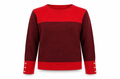 Womens UK Size 14 Marks and Spencer Red Pullover Jumper