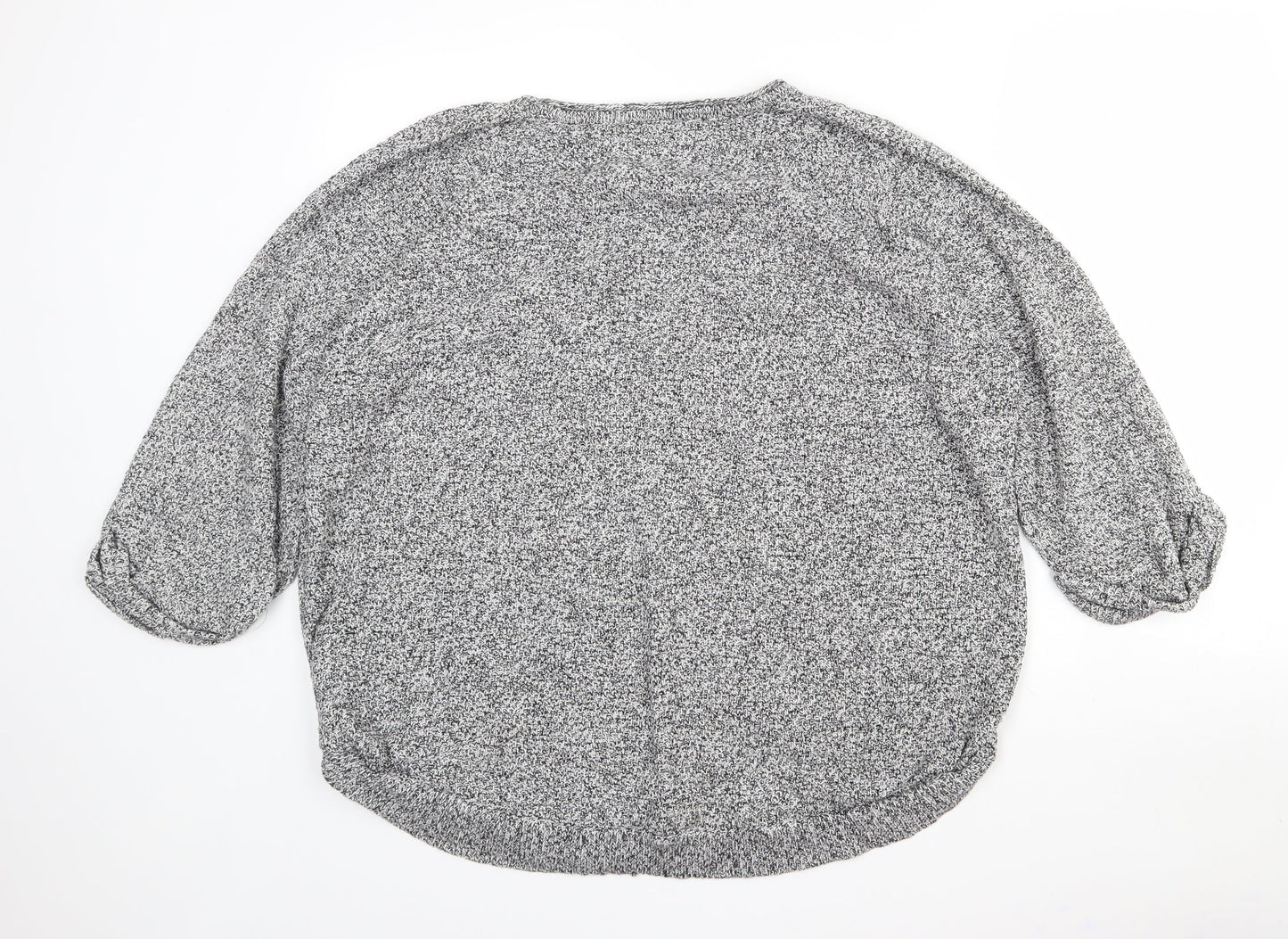 Womens UK Size L Wallis Grey Pullover Jumper
