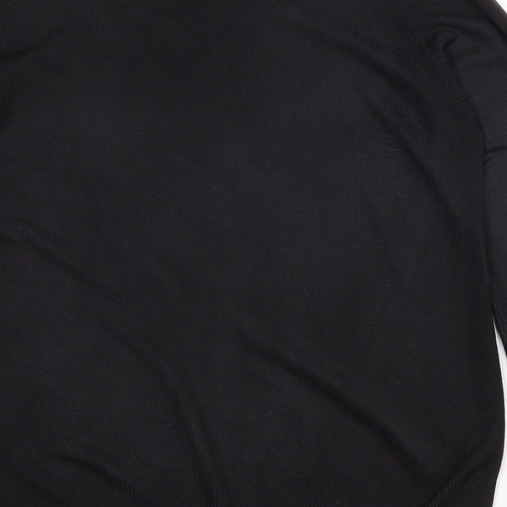 Womens UK Size 10 Marks and Spencer Black Pullover Jumper