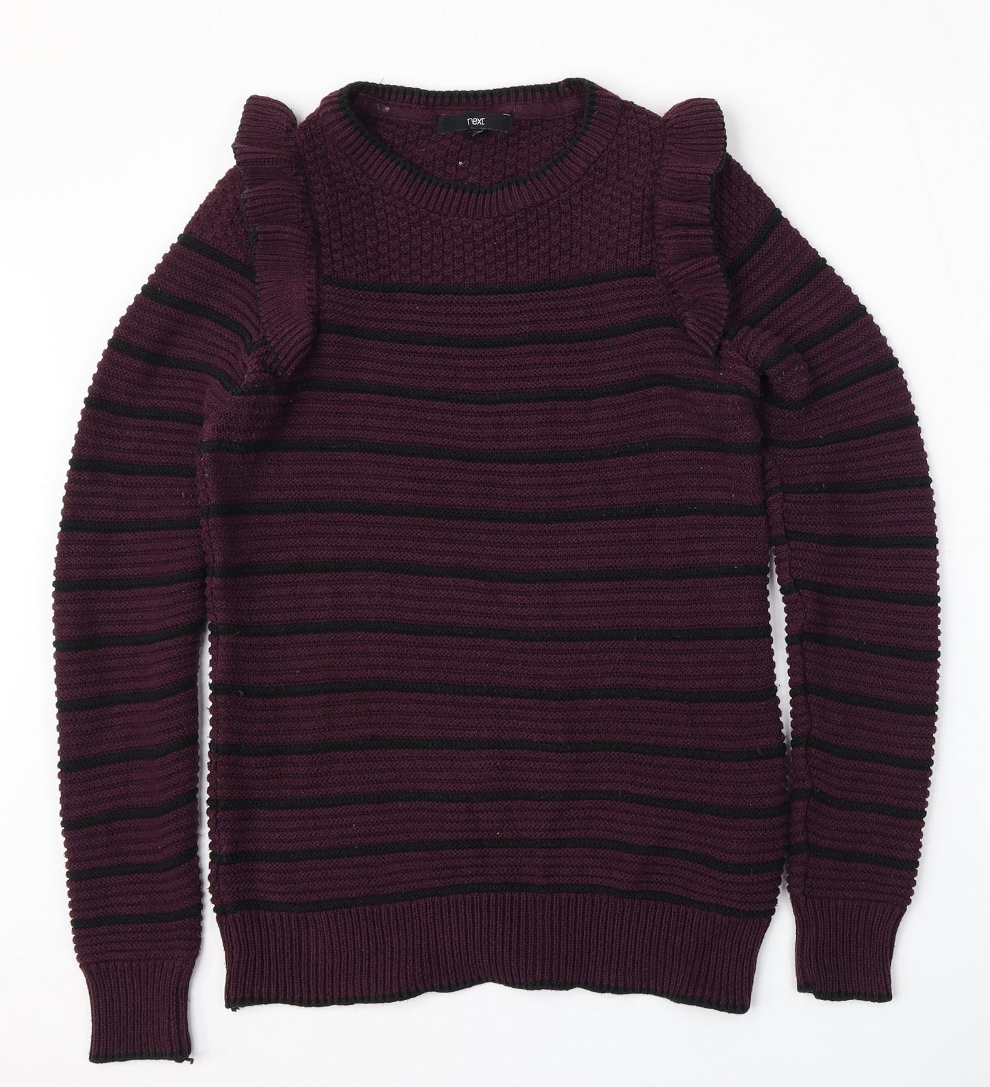 Womens UK Size 8 NEXT Red Pullover Jumper