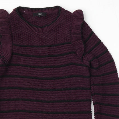 Womens UK Size 8 NEXT Red Pullover Jumper