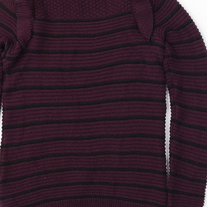 Womens UK Size 8 NEXT Red Pullover Jumper