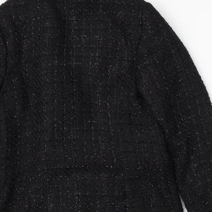 F&F Womens Black   Jacket  Size 12  Button
