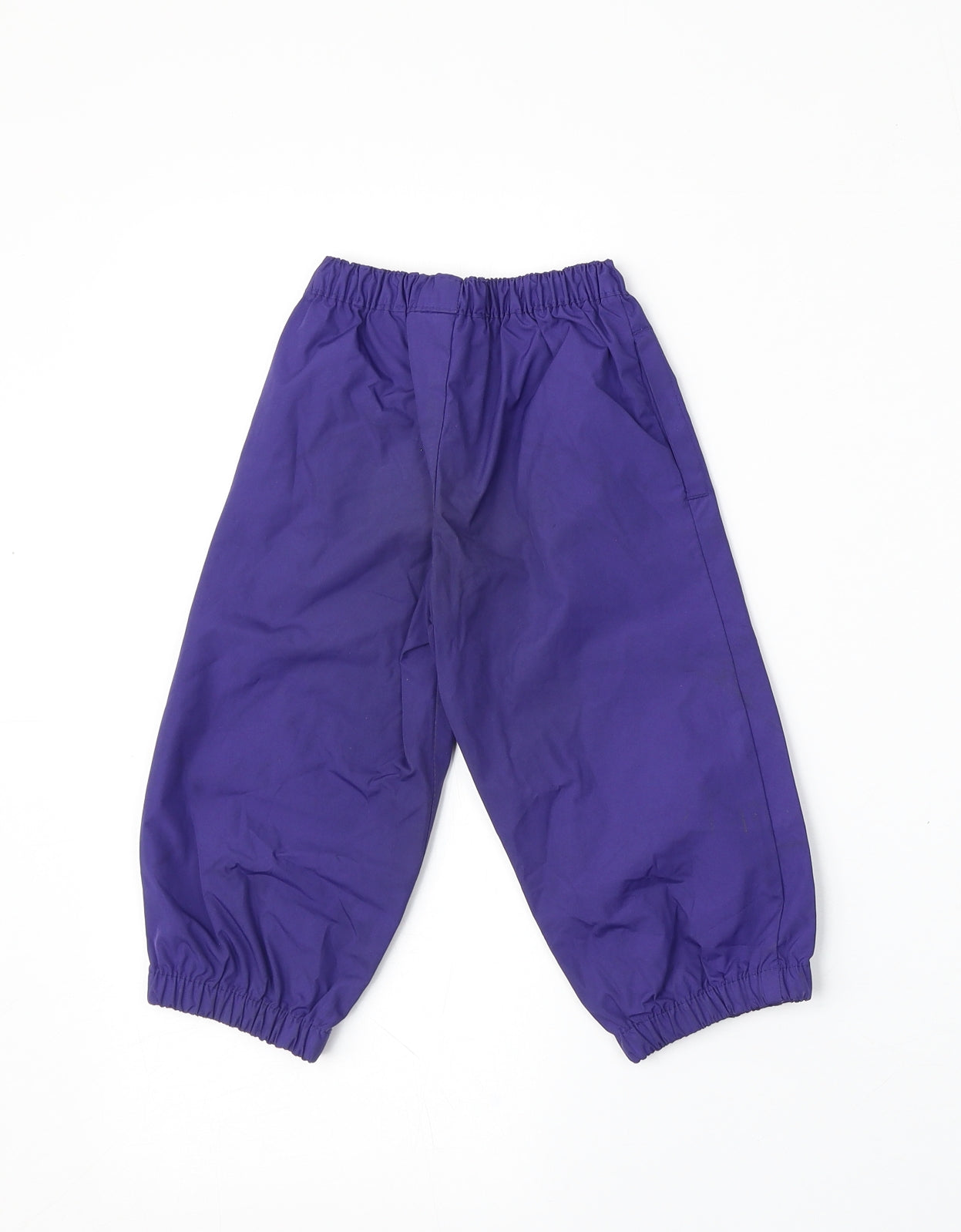 OshKosh B’gosh Girls Purple  Polyester Rain Trousers Trousers Size 12 Months