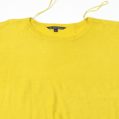 Womens UK Size 20 Bonmarché Yellow Pullover Jumper
