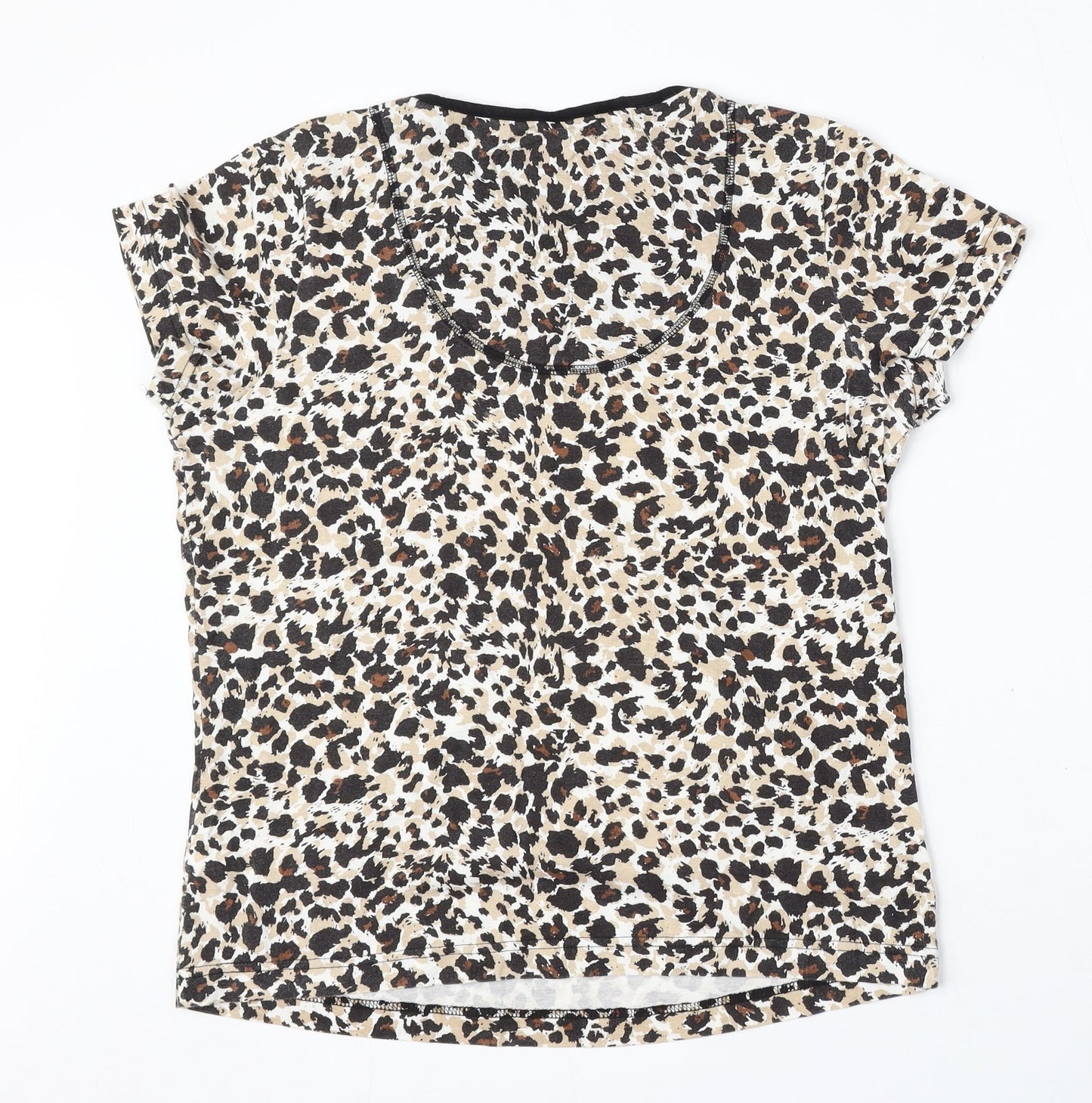Womens UK Size 12 Marks and Spencer Multicoloured Basic Blouse