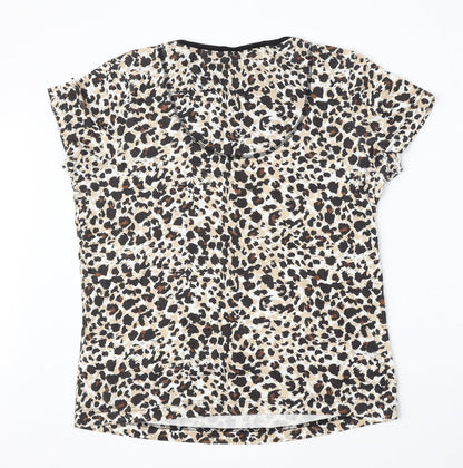 Womens UK Size 12 Marks and Spencer Multicoloured Basic Blouse